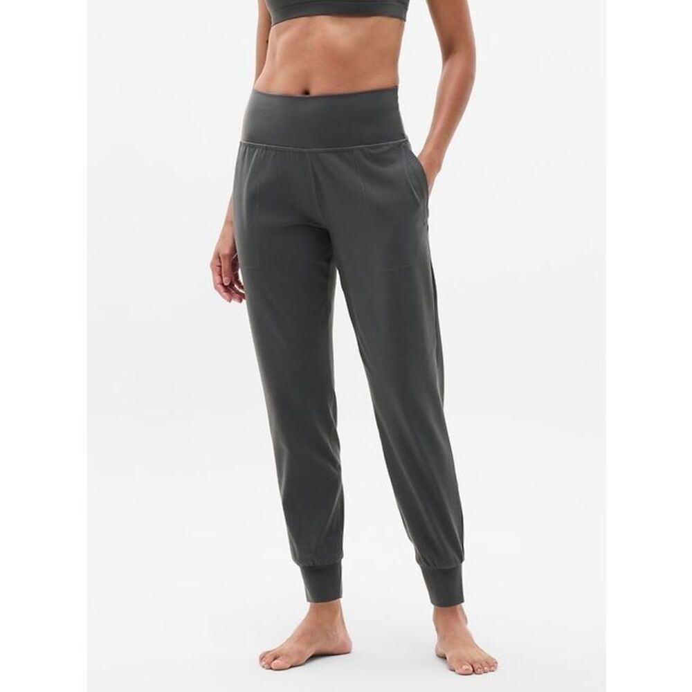 Athleta Women’s Gray Salutation High Rise Joggers Size S